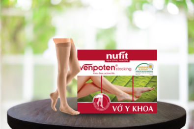 Venpoten Stocking - Vớ tĩnh mạch, vớ ép y khoa - Sản phẩm thảo dược
